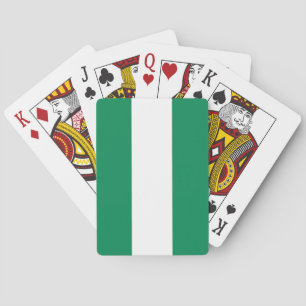 Playing Cards with flag of Nigeria
