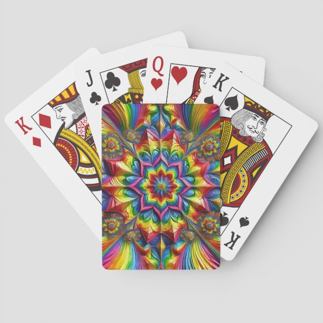 Playing Cards with LGBTQ Colours (Back)