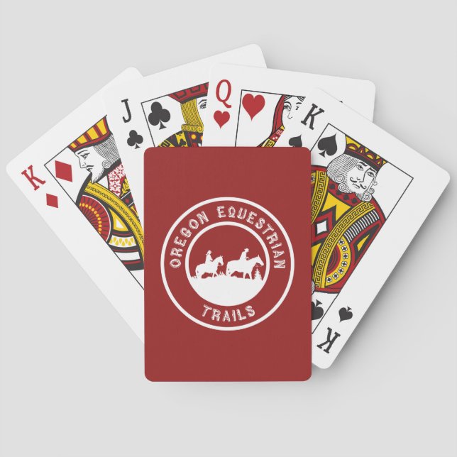 Playing cards with logo (Back)