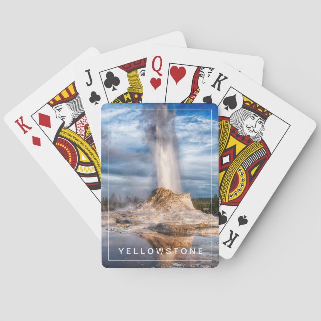 Playing Cards Yellowstone Geyser (Back)