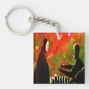 Playing Chess with Death Key Ring