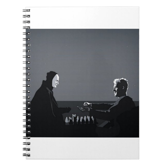 Playing Chess With Death Notebook (Front)