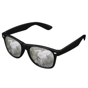 Playing Dogo Argentino Retro Sunglasses