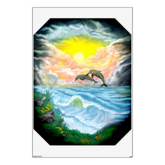 Playing Dolphins in the Sunshine