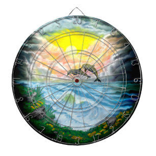 Playing Dolphins in the Sunshine Dartboard