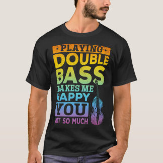 Playing Double Bass - Double Bass Player Pullover 