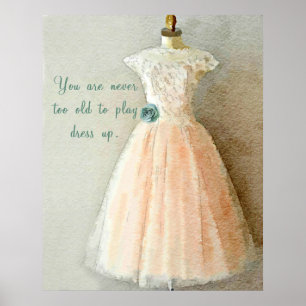 Playing Dress Up Poster