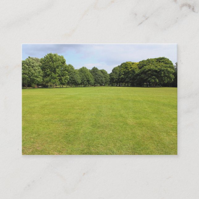 Playing Field Business Card (Front)