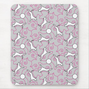 Playing Great Danes Mouse Pad