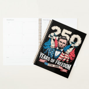 Playing Guitar 250 Years Planner