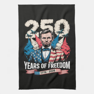 Playing Guitar 250 Years Tea Towel