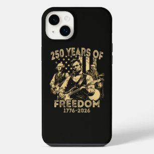 Playing Guitar 4th July 250th Anniversary iPhone 14 Plus Case