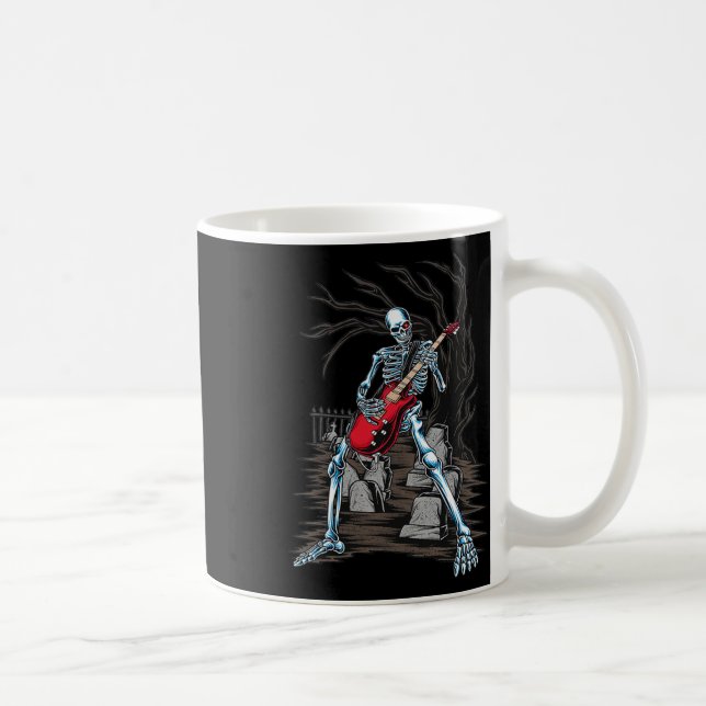 Playing Guitar  Coffee Mug (Right)