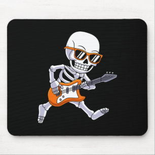 Playing Guitar Rock & Roll Boys Kids Mouse Pad