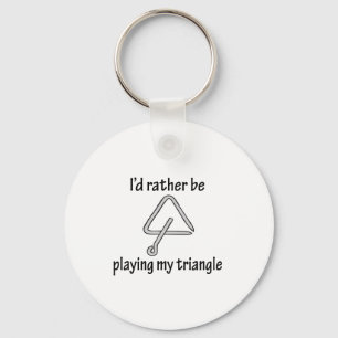 Playing My Triangle Key Ring