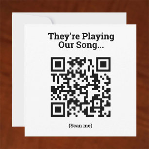 Playing Our Song - QR Code Design