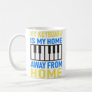 Playing Piano And Keyboards Coffee Mug