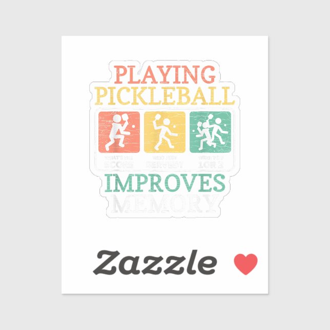 Playing Pickleball Improves Memory  (Sheet)