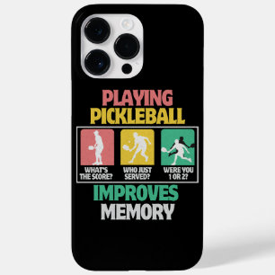 Playing Pickleball Improves Memory Case-Mate iPhone 14 Pro Max Case