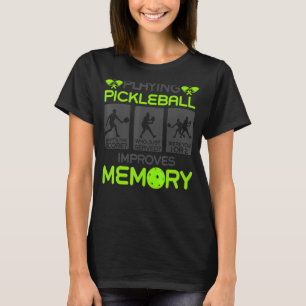 Playing Pickleball Improves Memory Grandma Grandpa T-Shirt