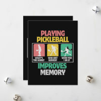 Playing Pickleball Improves Memory