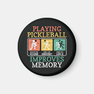Playing Pickleball Improves Memory Magnet