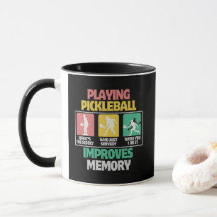 Playing Pickleball Improves Memory Mug
