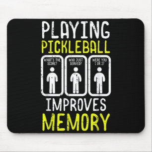 Playing pickleball improves memory pickle ball men mouse pad