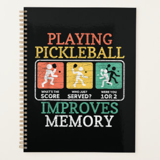 Playing Pickleball Improves Memory  Planner