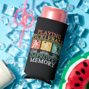 Playing Pickleball Improves Memory Seltzer Can Cooler