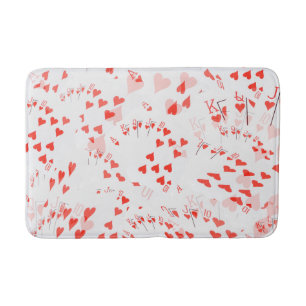 Playing Poker Royal Heart Flush Design, Bath Mat