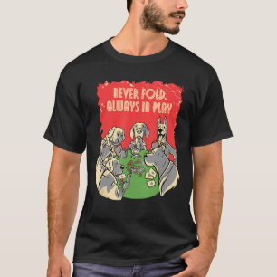 Playing Poker till I Puke Card Game Hobby Poker Pl T-Shirt