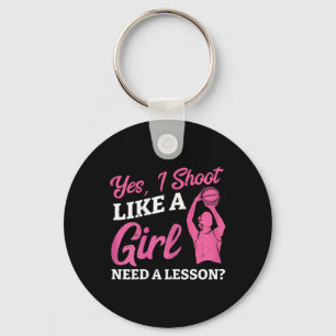 Playing Sketll Like A Girl Ller Sketll Player Girl Key Ring