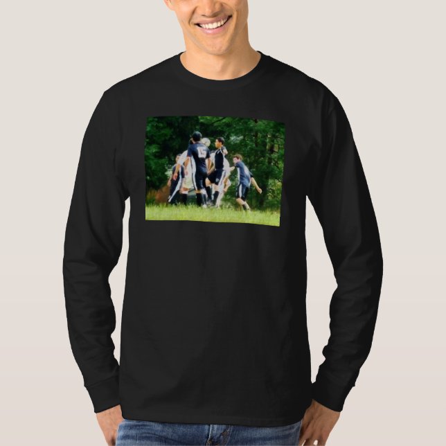 Playing Soccer T-Shirt (Front)