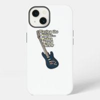 Playing the guitar makes beard grow. funny quote