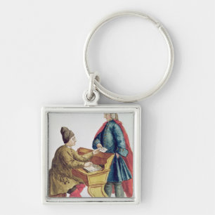 Playing the Venetian Lottery Key Ring