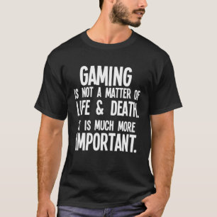 Playing Video Games PC Console Gamer Geek 2 T-Shirt