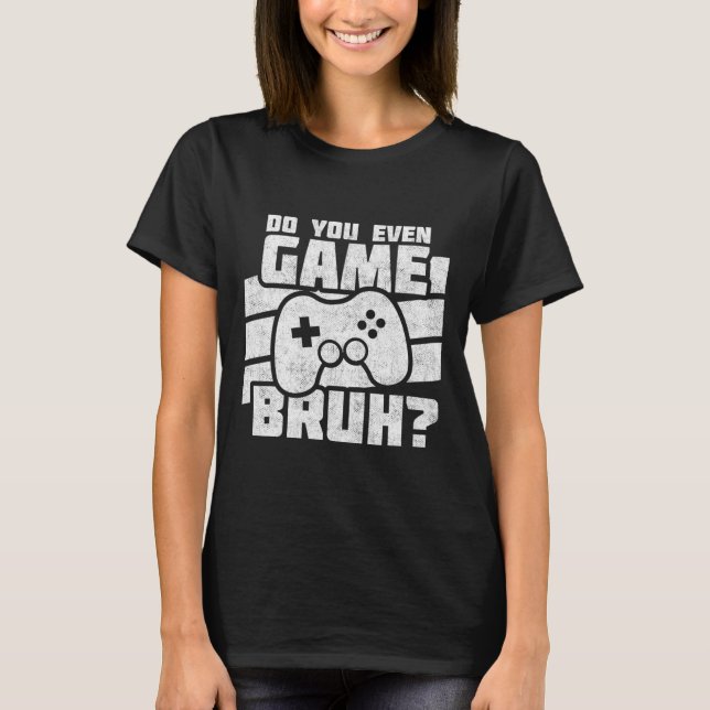 Playing Video Games - Pc Console Gaming - Funny Vi T-Shirt (Front)