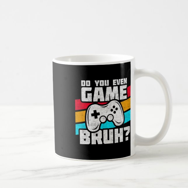 Playing Video Games - Video Gamer Meme - Funny Vid Coffee Mug (Right)