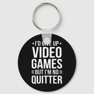 Playing Video Games - Video Gamer Meme - Funny Vid Key Ring