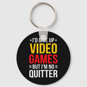 Playing Video Games - Video Gamer Meme - Funny Vid Key Ring