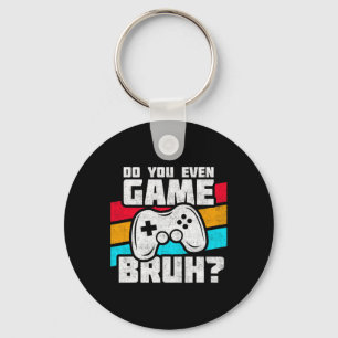 Playing Video Games - Video Gamer Meme - Funny Vid Key Ring