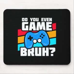 Playing Video Games - Video Gamer Meme - Funny Vid Mouse Pad