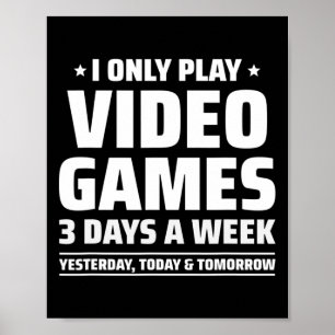 Playing Video Games - Video Gamer Meme - Funny Vid Poster