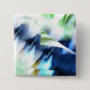 Playing with colours 15 cm square badge
