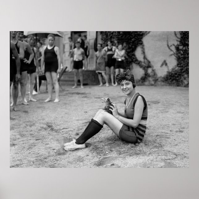 Playing with Possum, 1922 Poster (Front)