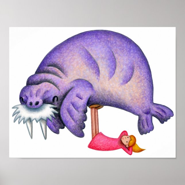 Playing with walruses. poster (Front)