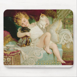 Playmates, from the Pears Annual, 1903 Mouse Pad
