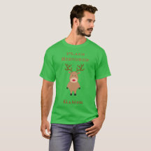 Plays Reindeer Games Christmas Tee