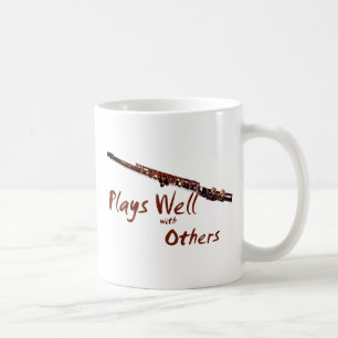 Plays Well with Others / Flute Coffee Mug